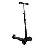 Xslide Işıklı Tekerlekli Scooter-SİYAH