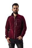 Freecamp Man Full Zipper Fleece-BORDO