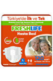 4'lü Freshlife Large Yetişkin Hasta Bezi 30x4 (120 Adet)