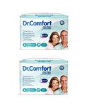 NETKAL Dr.Comfort Yetişkin LARGE Belbantlı Hasta Bezi 60 Adet (2x30)
