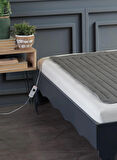 Çift Kişilik Elektrikli Battaniye 120X150 Cm Premium Yatak Isıtıcı Battaniye