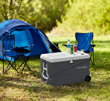IcePeak CoolCraft 80 Tekerlekli Buzluk 75.2 Litre Antrasit