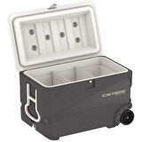 IcePeak CoolCraft 80 Tekerlekli Buzluk 75.2 Litre Antrasit