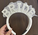 Bride Taşlı Taç Ve Taşlı Gözlük Seti - Bride To Be Taç Gözlük Seti