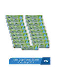 STAR ÇÖP POŞETİ 10'LU 55 X 60 ORTA MAVİ X 19 ADET