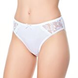 Tutku 12 'li Firuze Dantelli Bayan Elastan Bikini Külot Kombin