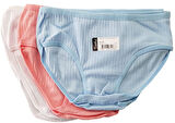 Tutku 0852 Kız Çocuk Pandora Bato-Slip-Külot - 12'li Kombin