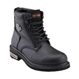 Black Hakiki Deri Kadın Bot & Bootie HD0777009603