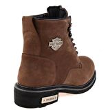Dark Brown Hakiki Deri Erkek Bot & Bootie HD1777009603