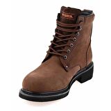 Dark Brown Hakiki Deri Erkek Bot & Bootie HD1777009603
