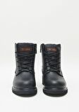 Black Hakiki Deri Erkek Bot & Bootie HD1777009803