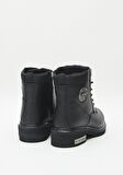 Black Hakiki Deri Erkek Bot & Bootie HD1777009803