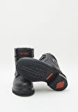 Black Hakiki Deri Erkek Bot & Bootie HD1777009803