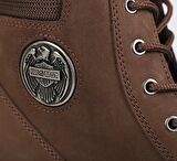 Dark Brown Nubuk Hakiki Deri Kadın Bot & Bootie HD1777009801