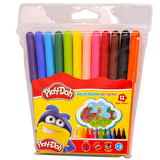 Play-Doh 12 Renk Keçeli Kalem