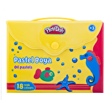 Play-Doh Pastel Boya Çantalı 18 Renk PLAY-PA006