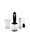 Barmix Çelik Uçlu 3in1 1000W Mikser & Blender Seti (Doğrama, Parçalama, Çırpma)