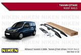 Renault kango 2 tavan çıtası port bagaj taşıyıcı siyah 2008+