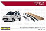 Fiat fiorino tavan çıtası port bagaj taşıyıcı siyah