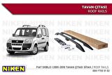 Fiat doblo tavan çıtası port bagaj taşıyıcı siyah 2001 / 2010
