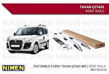 Fiat doblo 2 tavan çıtası port bagaj taşıyıcı gri 2011+