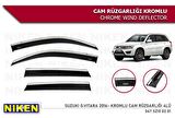 Suzuki vitara cam rüzgarlığı kromlu 2016 2017 2018 2019 niken