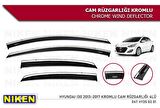 Hyundai i30 cam rüzgarlığı kromlu 2013 / 2017