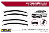 Fiat egea cam rüzgarlığı kromlu niken