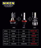 H15 led xenon far aydınlatma seti şimşek etkili niken evo 8000lm
