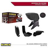 Niken Universal Kolçak Kol Dayama Sürgülü Siyah-Kırmızı Çizgili