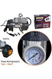 Niken Hava Kompresörü 150 Psi Pro Metal Gövde Işıklı