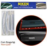 Niken Chery Tiggo 8 Pro 2018+ Kromlu Cam Rüzgarlığı 4 Lü