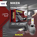 H11 led xenon far ampulü seti niken eco 8000lm