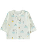 Bebetto Erkek Bebek Pijama Takımı 0-6 Ay Mavi