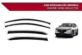 Honda hrv cam rüzgarlığı kromlu niken 2021+