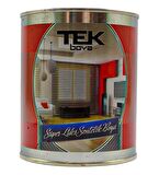 TEK SÜPER LÜKS SENTETİK YAĞLI BOYA MAT BEYAZ 0.75 LT