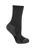 Thermoform Siyah Çocuk Bisiklet Yaka Uzun Kollu Düz Outdoor Çorap Thermoform Extreme Çocuk Çorap