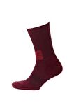 Thermoform Bordo Erkek Çorap