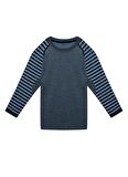 Thermoform Mavi Çocuk Düz Sweatshirt Thermoform Ultimate Merıno Çocuk Se