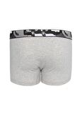 North Ice Siyah - Gri Erkek Boxer North Ice 2li Kamuflaj Boxer