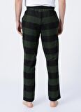 Ds Damat Haki Erkek Ekoseli Pijama Alt