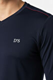 Ds Damat Maschio Pamuk V Yaka Pijama Takımı LACİVERT