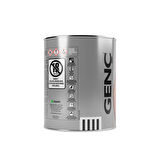 Genç Sentetik Parlak Ahşap Metal Boyası 6125 Yeşil 0.75 l