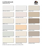 Düfa Klasik Düfaplast Silikonlu İç Cephe Duvar Boyası 3015 Tatlı Pembe 2.2 l