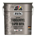 Düfa Rapid Endüstriyel Boya İpek Mat Ral 9011 Siyah 2,5 Kg