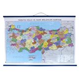 TÜRKİYE SİYASİ HARİTASI (Kaplamalı)