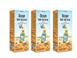 OCEAN OMEGA 3 PORTAKAL AROMALI BALIK YAĞI ŞURUBU 150 ML 3'LÜ PAKET