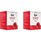 Orzax Ocean Plus Astaksantin 30 Softjel Kapsül 2'li Paket