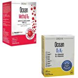 Ocean Methyl B12 Dilaltı Sprey 10 ml + Ocean Vitamin D3 K2 Damla 20 ml