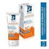 Sunsure Hassas ve Normal Cilt Güneş Kremi Serisi 75 ML